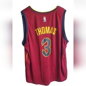 ISAIAH THOMAS #3 Cleveland Cavaliers NBA Jersey Men's XL Maroon